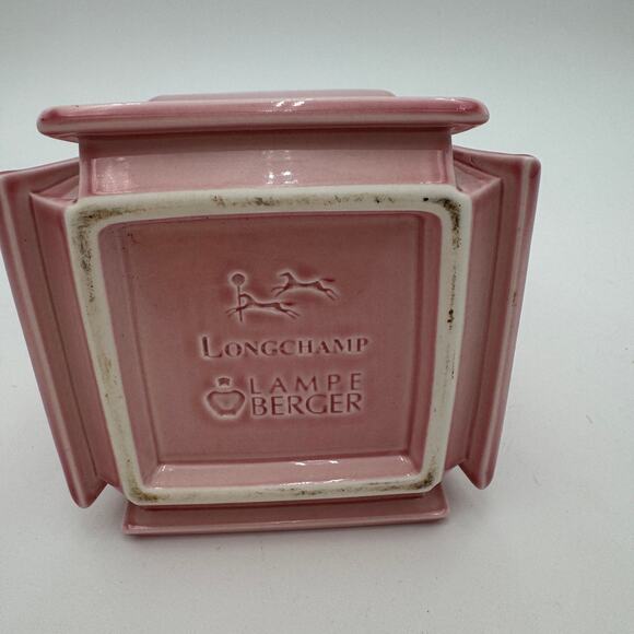 Vintage Longchamp Lampe Berger Oil Air Diffusser Pink - Picture 5 of 9